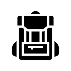 camping bag icon