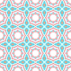 seamless texture with circles in pastel tones, like diamonds or stars