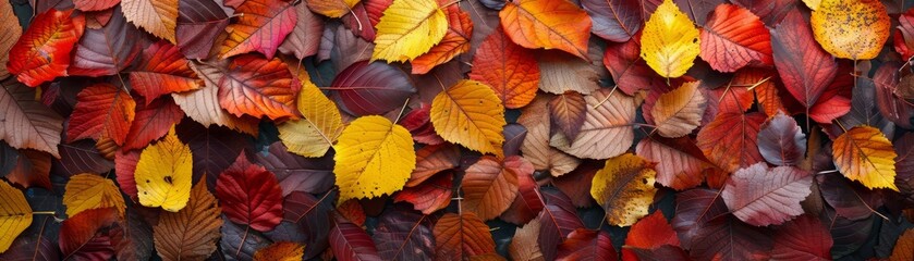 Fototapeta premium Autumn Leaf Texture.