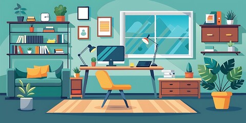 illustration of a computer