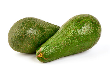 Avocado, isolated on white background