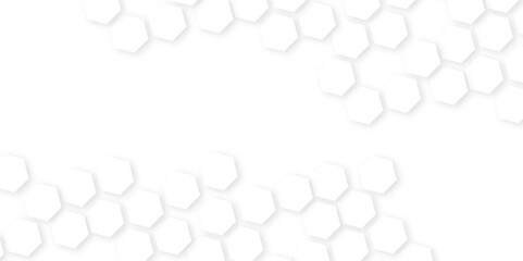Abstract background honeycomb white and grey. Luxury White Pattern. honeycomb white Background white and hexagon abstract background.	white and gray hexagon honeycomb geometric copy space.