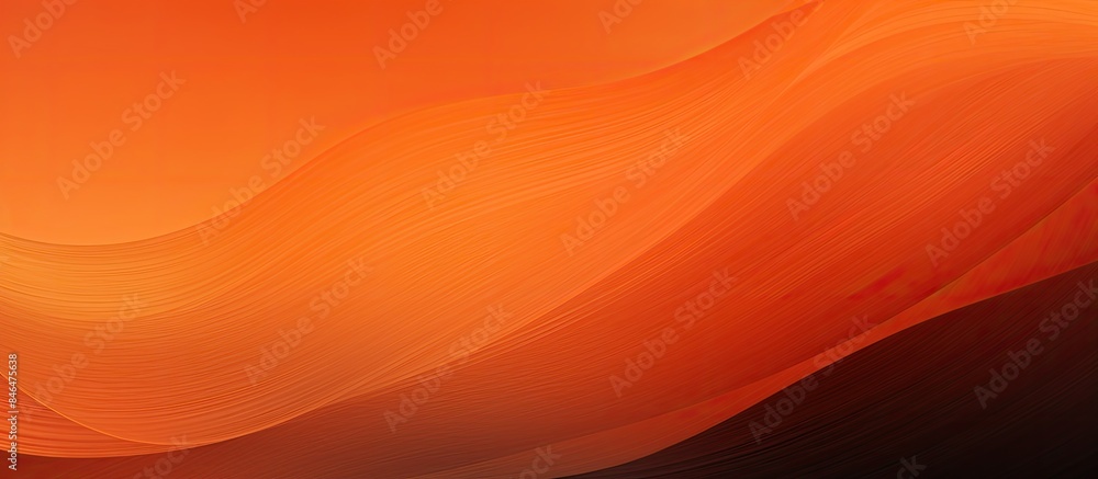 Poster trendy abstract texture with a color gradient background featuring an orange and black gradation alo