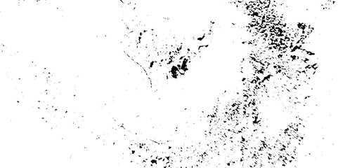 Dirt messy splash overlay and Black and white Dust overlay distress grungy effect paint. Black and white grunge seamless texture. Dust and scratches grain texture on white and black background.