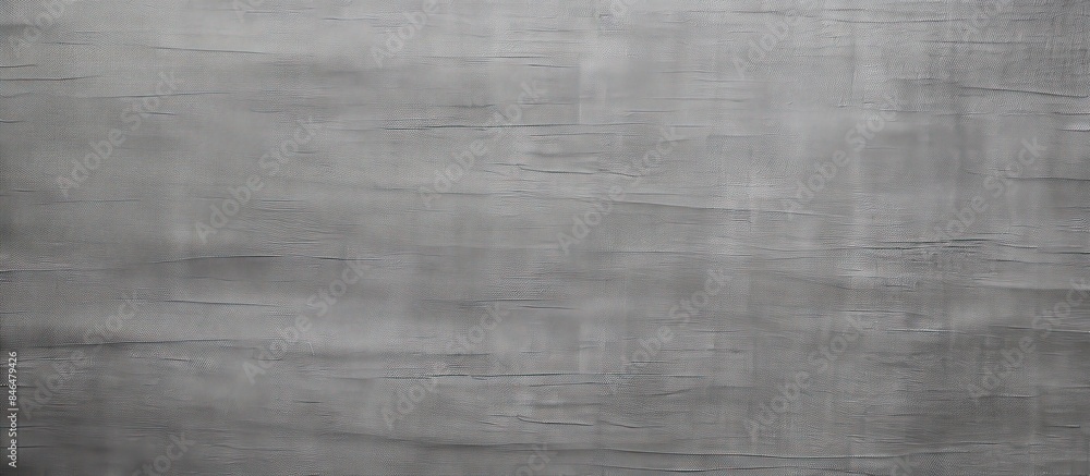 Aufkleber background from gray coarse canvas texture. copy space available