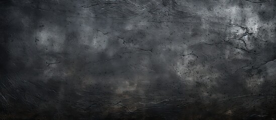 Black grunge background with scratched texture Copy space image