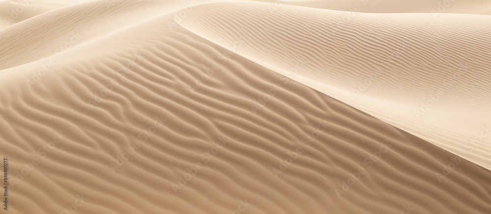 Aufkleber the copy space image captures the distinctive shape and texture of the desert sand