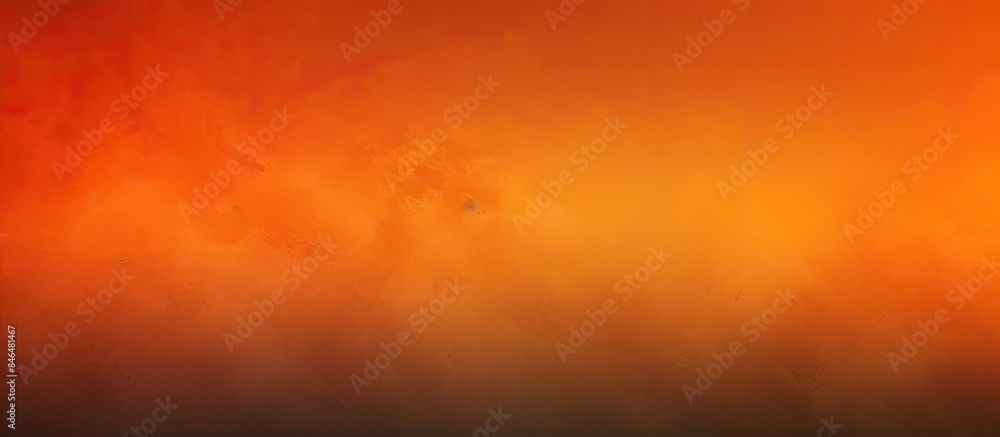 Poster trendy abstract texture with a color gradient background featuring an orange and black gradation alo