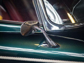 Retro and vintage old-timer car .