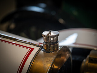 Retro and vintage old-timer car .