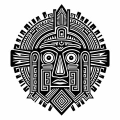 design inspired by ancient mystique of Aztec symbolism! designs capture the essence of their rich cultural heritage, perfect for t-shirts, business cards, and Central American tourism.