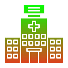 Hospital Building Icon