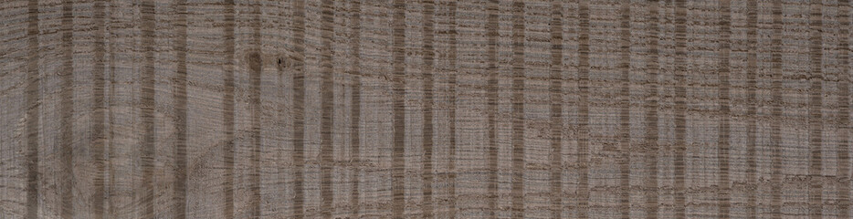Silver gray European oak veneer showcasing a distinctive positive saw cut texture