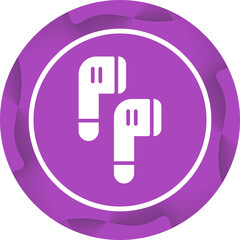 Earbuds Vector Icon