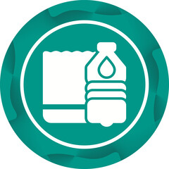 Emergency food Vector Icon