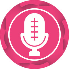 Microphone Vector Icon