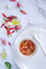 fish sauce  with chilly (Nam Pla Prik Or Prik Nam Pla) The Thai Sauce to Improve Anything