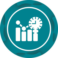 Sales Forecasting Vector Icon