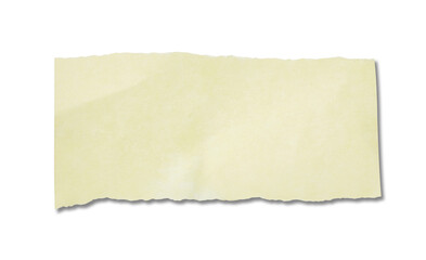 note paper blank sign tag label background ripped torn pad message vintage retro brown cardbord