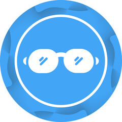 Eyeglasses Vector Icon