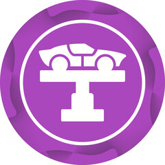 Car Lifter Vector Icon