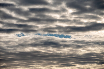 background pattern of stormy sky with clouds