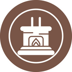 Furnace Vector Icon
