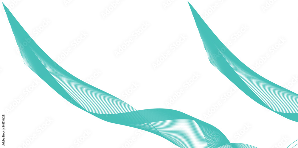 Poster abstract wavy lines background. purple blue color gradient. white background. simple abstract flowin