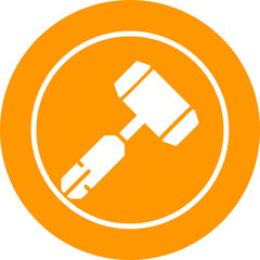 Electrician's Hammer Vector Icon