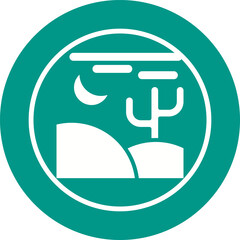 Desert Vector Icon