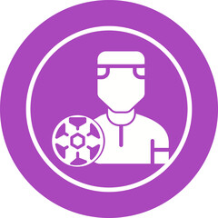 Soccer Coach Vector Icon