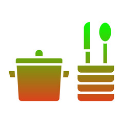Kitchen utensils Icon