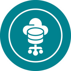 Cloud Storage Vector Icon