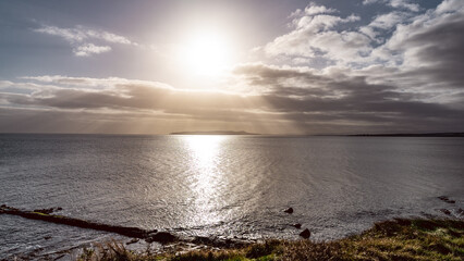 Obraz premium sunset over the sea