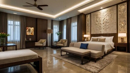 interior of a bedroom