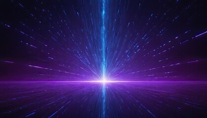 Creative glowing purple space background