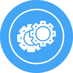 Gears Vector Icon