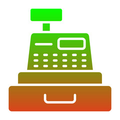 Cashier Machine Icon