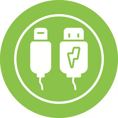 Thunderbolt Vector Icon