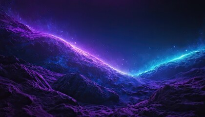 Creative glowing purple space background