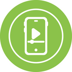 Mobile Vector Icon © Graphic Nehar