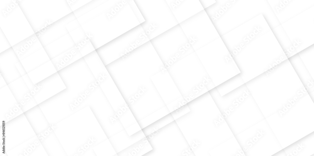 Poster abstract modern white and gray pattern geometric luxury gradient line background random square shape