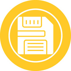 Floppy Disc Vector Icon