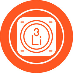 Lithium Vector Icon