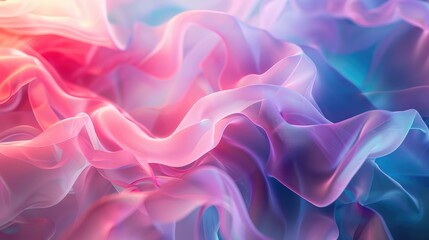 Obraz premium 3D abstract background with overlapping layers and translucent effects