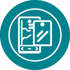 Smartphone Vector Icon © Graphic Nehar