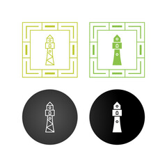 Lighthouse Vector Icon