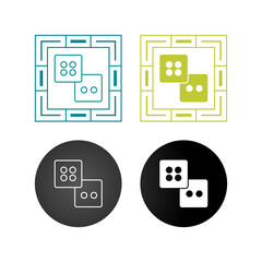 Dice Vector Icon