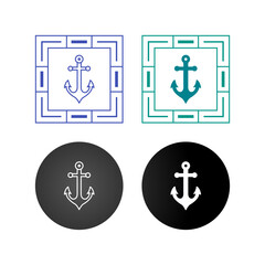 Anchor Vector Icon