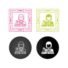 Scientist Vector Icon